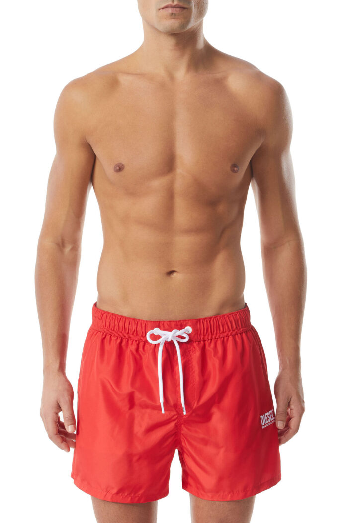 DIESEL BMBX-SANDYNEW MENS SWIMWEAR RED - Image 2