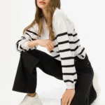 TIFFOSI WOMANS JEANS BONNYE HIGH WAIST BLACK