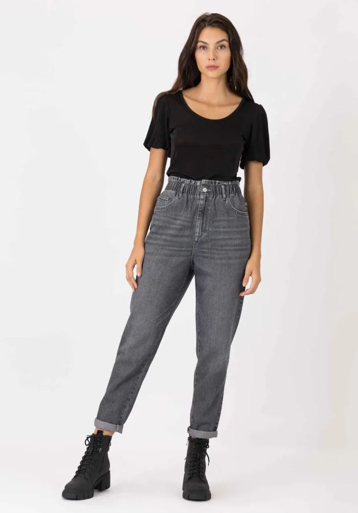 TIFFOSI WOMANS JEANS GREY MIRANDA SLIM - Image 3