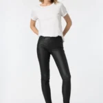 TIFFOSI WOMANS PANTS LIGHT PUSH UP BLACK