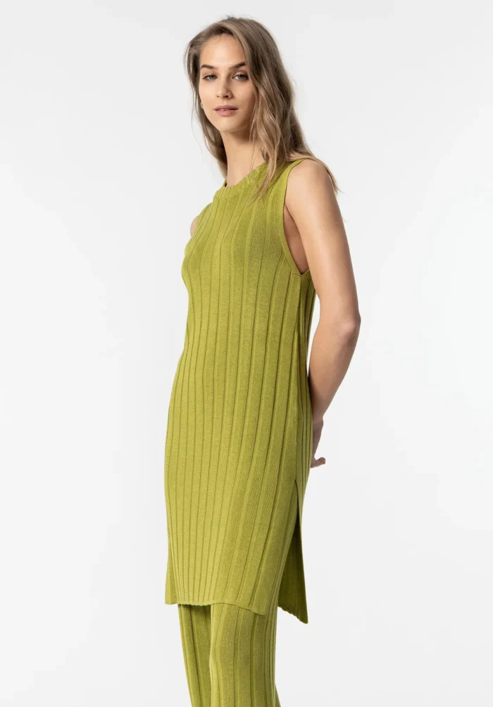 TIFFOSI WOMANS TOP DE MALHA CANELADA - Image 3