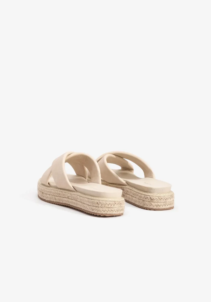 TIFFOSI WOMEN FLAT SANDAL BEIGE SAND - Image 3