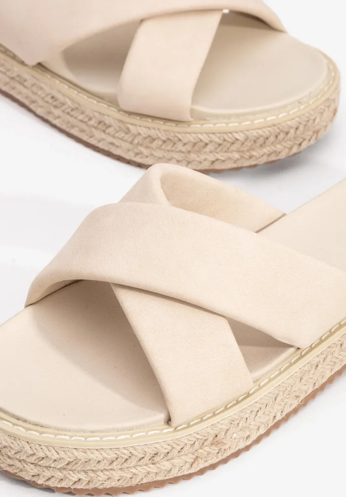 TIFFOSI WOMEN FLAT SANDAL BEIGE SAND - Image 4