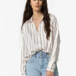 TIFFOSI WOMANS SHIRT STRIPES PINK