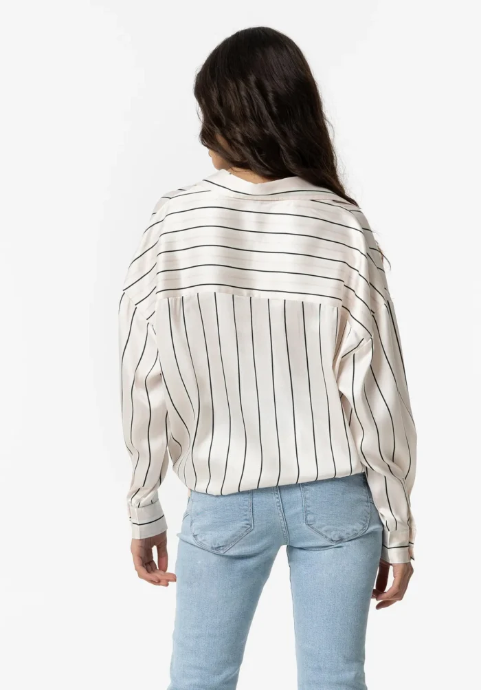 TIFFOSI WOMANS SHIRT STRIPES PINK - Image 2