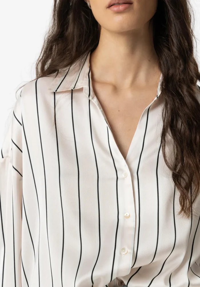 TIFFOSI WOMANS SHIRT STRIPES PINK - Image 3