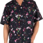 DIESEL MENS SHIRT FLORAL