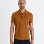 CELIO MENS POLO TEONE_DARKBROWN