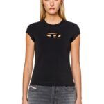Diesel T-Angie logo-cut stretch-cotton T-shirt