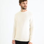 CELIO MENS PULOVER BECLO_ECRU