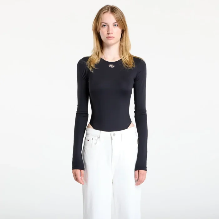 DIESEL WOMAN STRETCH NYLON BODYSUIT angelina-utlt - Image 4