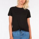 TIFFOSI WOMAN T-SHIRT BLACK
