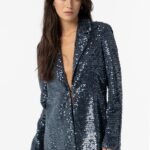 TIFFOSI WOMASN BLAZER BLUE PAGIETA
