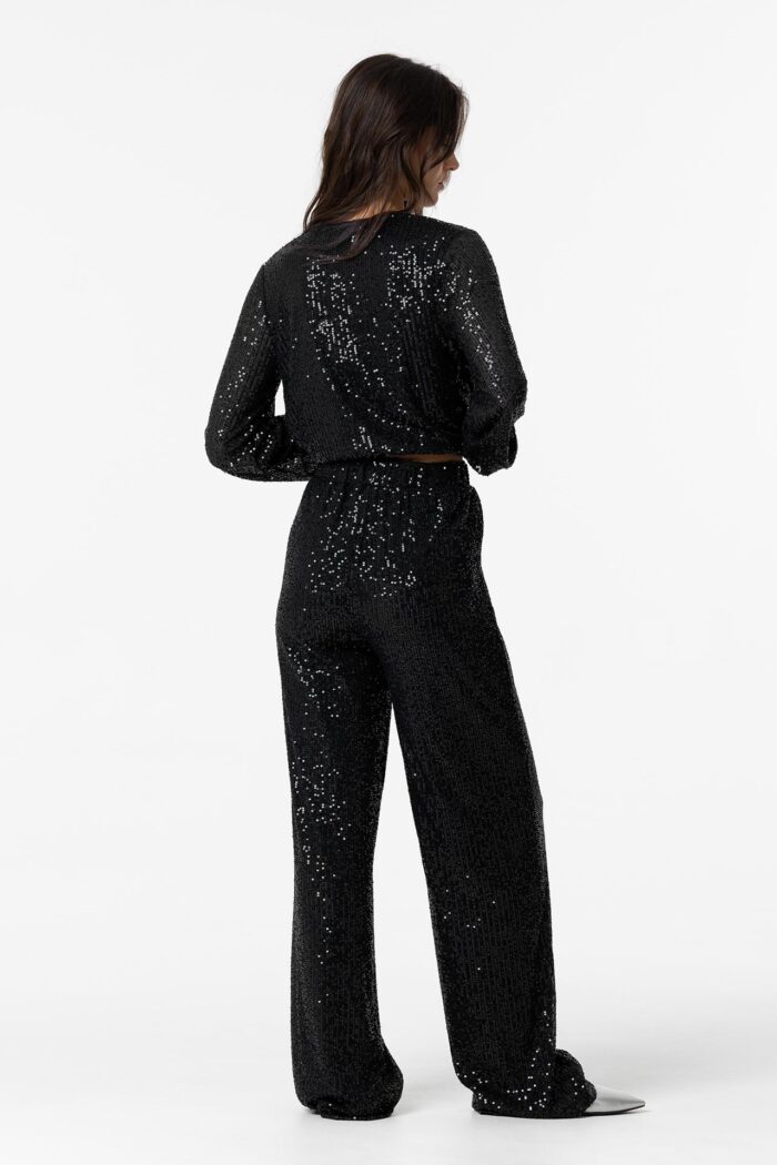 TIFFOSI WOMANS PANTS WIDE BLACK - Image 3