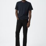 TIFFOSI MENS COMFORT FIT JEANS LEO BLACK