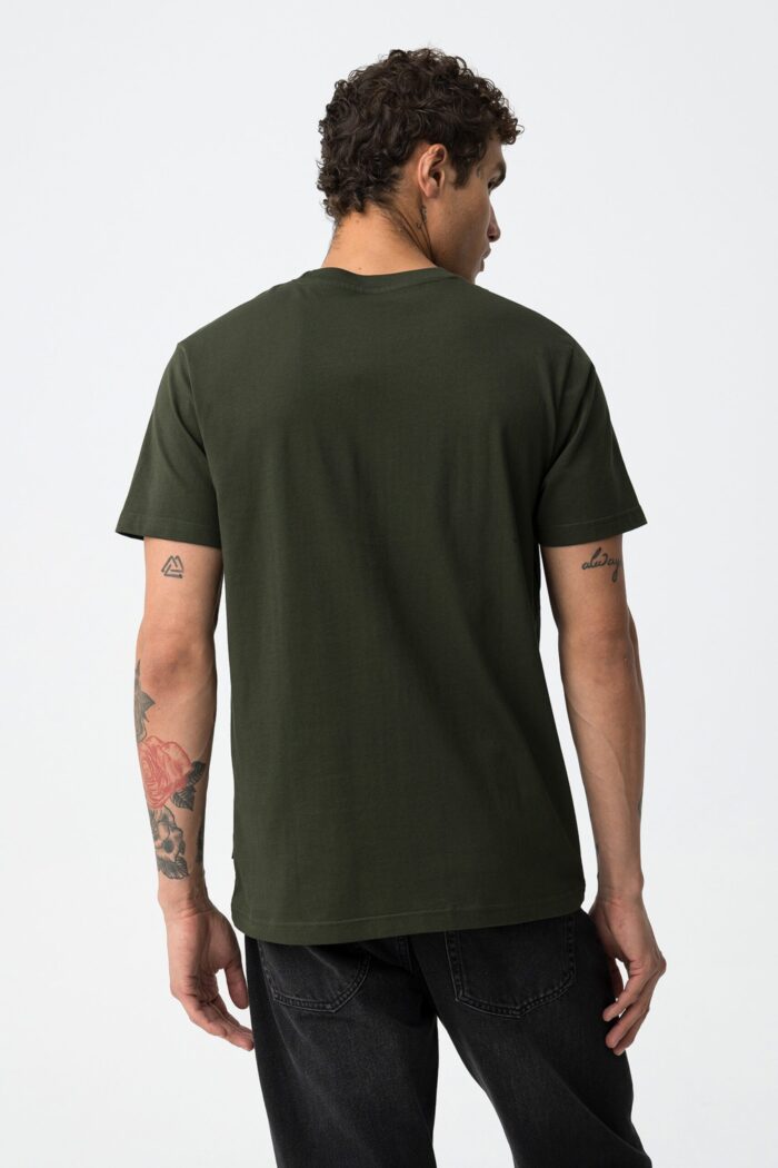 TIFFOSI MENS DARK GREEN GRAPHIC TEE - Image 2