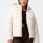 TIFFOSI WOMANS PUFFER JACKET WHITE