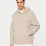 GUESS UNISEX HOODIE BEIGE