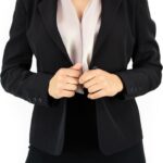 YES-ZEE WOMANS BLAZER BLACK