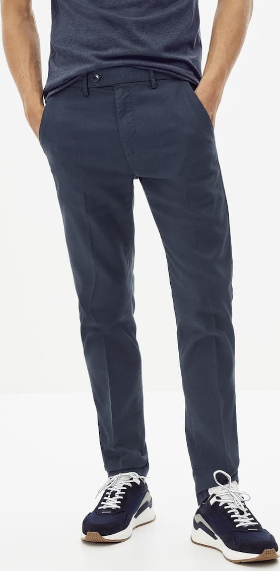 CELIO MENS PANTS CHINOS RODNEY MARINE - Image 1