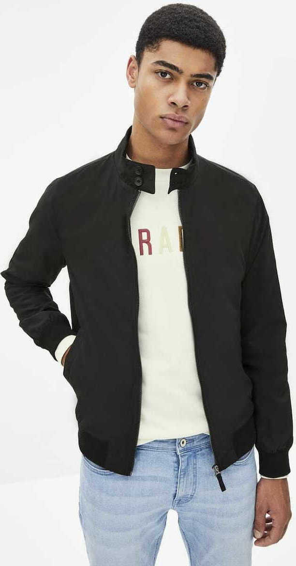 CELIO MENS JACKET (NUCOTTON BLACK) - Image 1