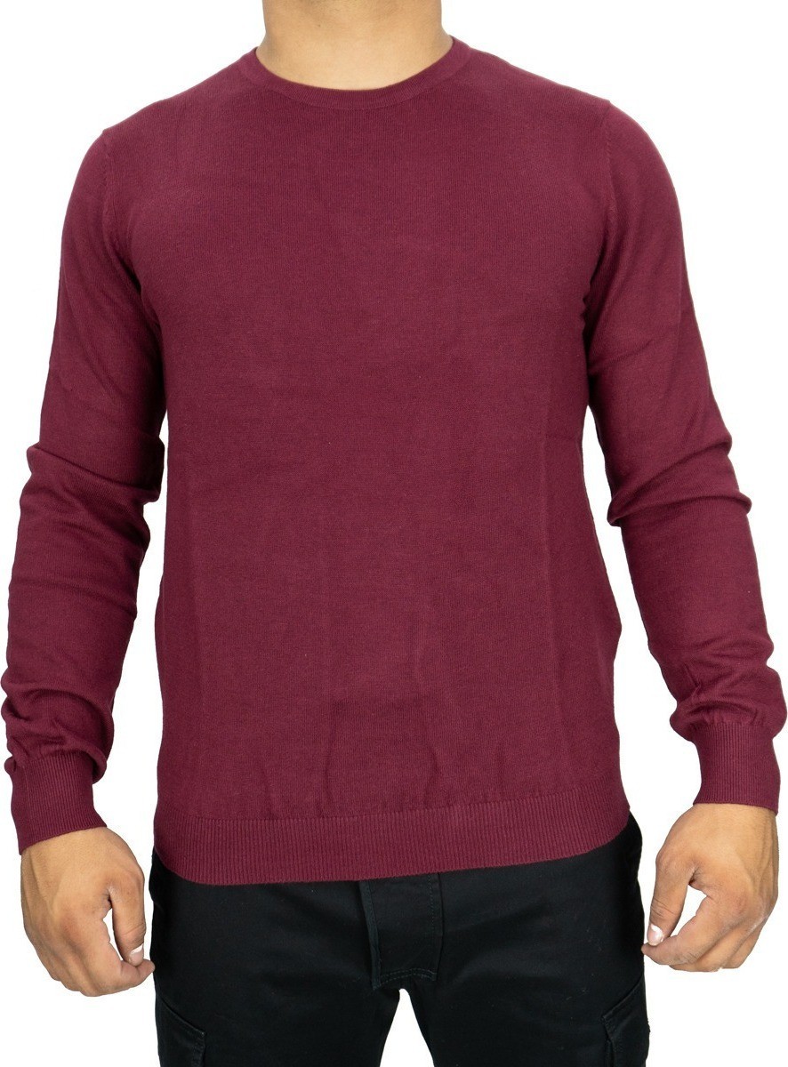 CELIO MENS PULOVER (PEACH PURGUNDY) - Image 1