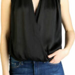 YES-ZEE WOMANS TOP BLACK