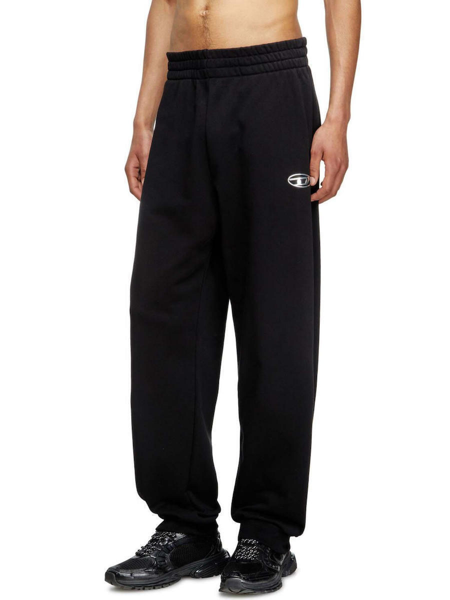 DIESEL P-MARKY-OD PANTALONI BLACK WITH D - Image 1