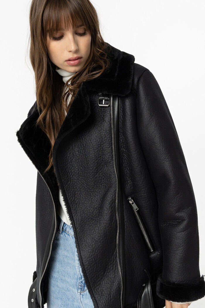 TIFFOSI WOMANS JACKET MUTON BLACK - Image 2