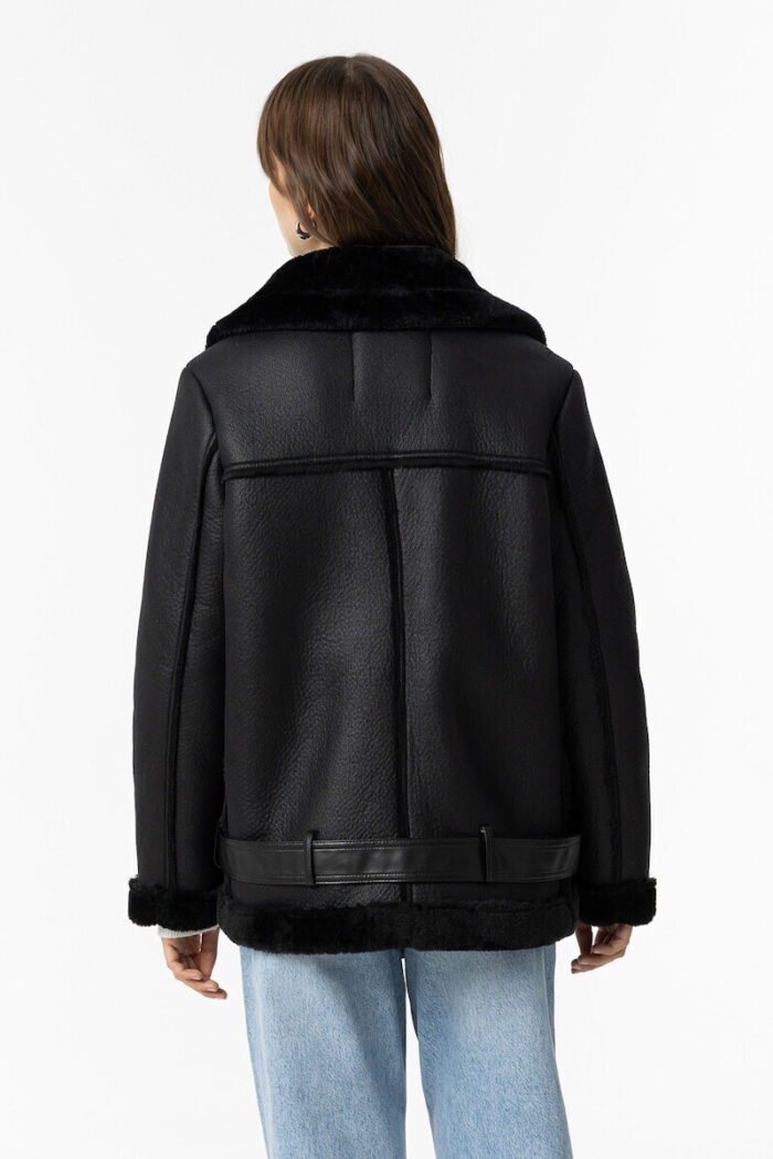 TIFFOSI WOMANS JACKET MUTON BLACK - Image 4