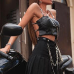 MOD WAVE MOVEMENT WOMANS EMO SKIRT