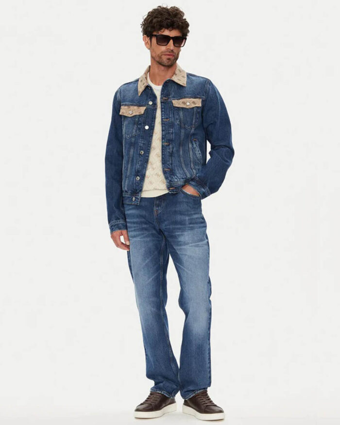 GUESS MENS JEAN JACKET JOYF (Copy) - Image 4
