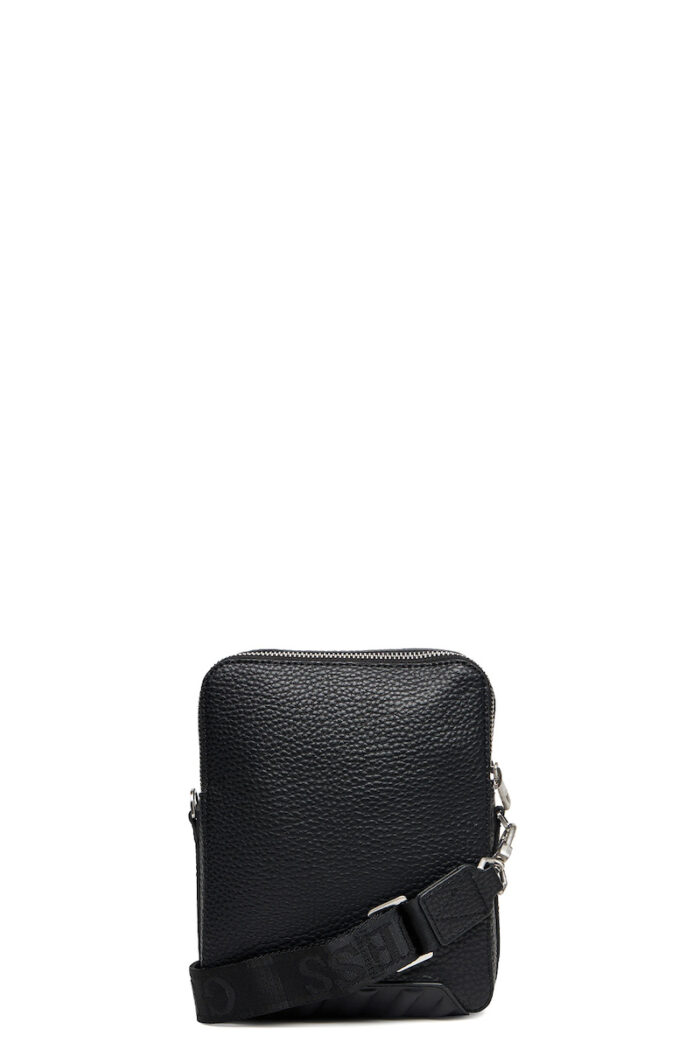 GUESS UNISEX TORINO MINI CROSSBODY BLACK - Image 2
