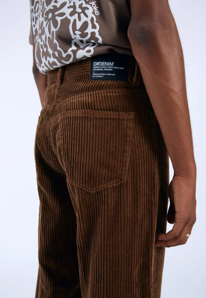 DRDENIM OMAR BROWN CORD BAGGY - Image 3