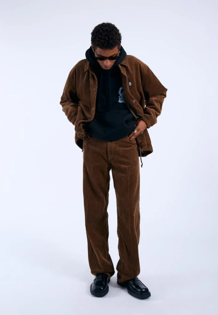 DRDENIM OMAR BROWN CORD BAGGY - Image 5