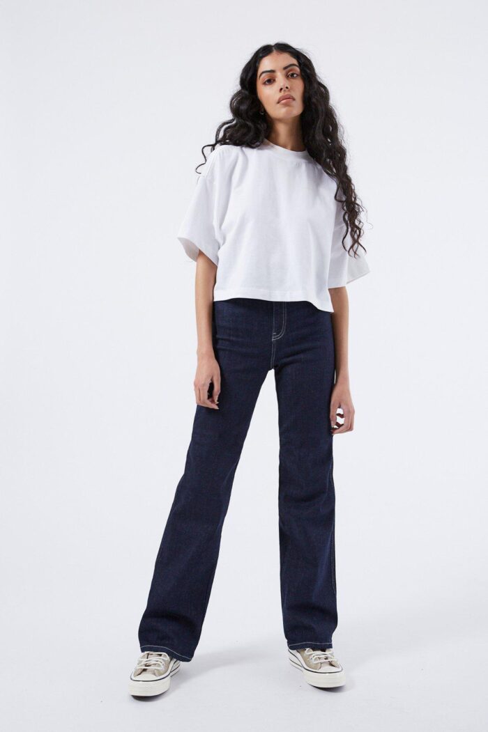 DRDENIM WOMANS MOXY STRAIGHT PYKE BLUE RINSE - Image 3