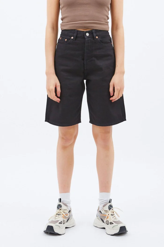 DRDENIM BLACK WOMANS BELLA SHORTS - Image 2