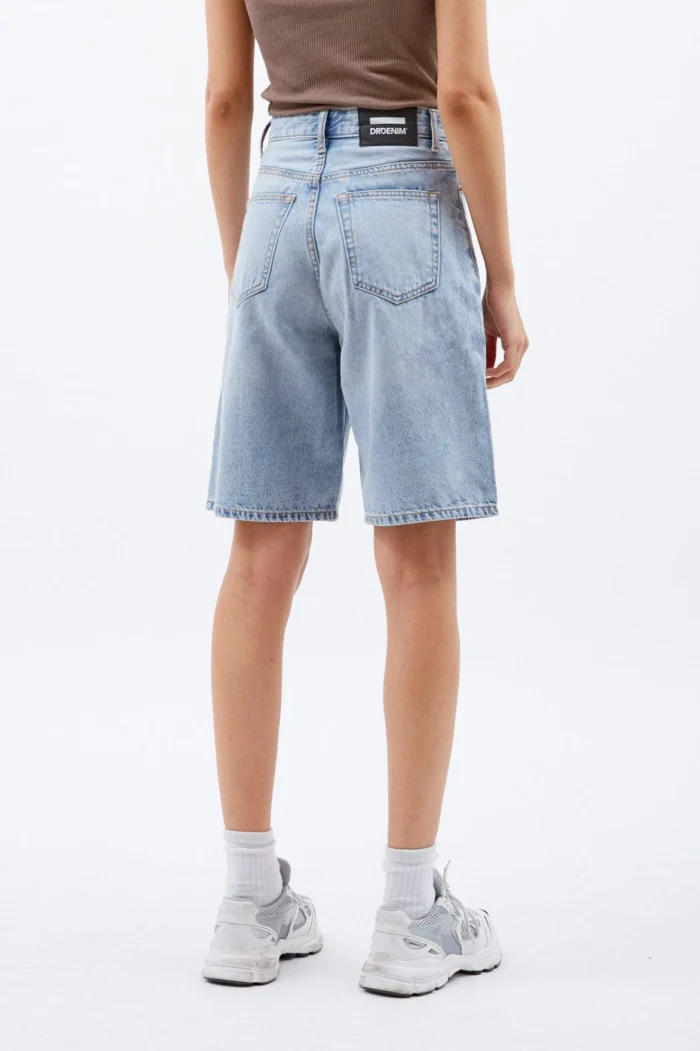DRDENIM BELLA SHORT BLEACH SKY - Image 2