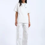 DRDENIM DONNA MULTI CARGO WHITE