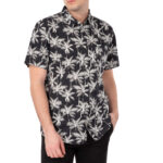 REBASE MENS SHIRT SHORT SLEEVES CHEST POCKET