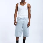 DRDENIM VALI WORKER SHORTS STREAM SUPERLIGHT RETRO CONTRAST