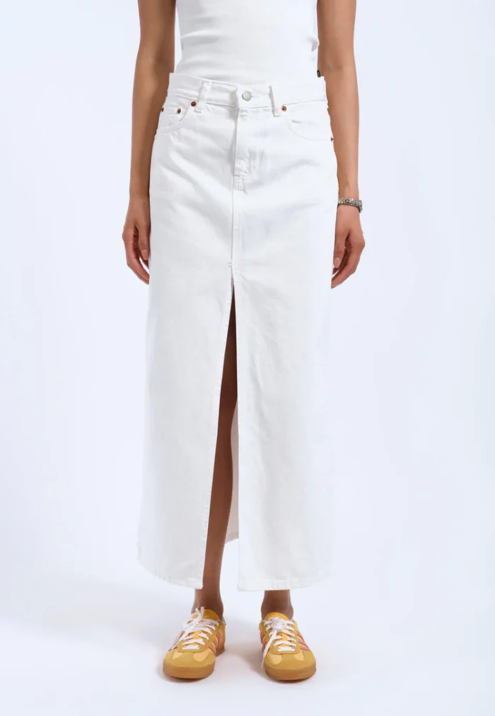 DRDENIM WOMANS MYRA SKIRT WHITE - Image 2