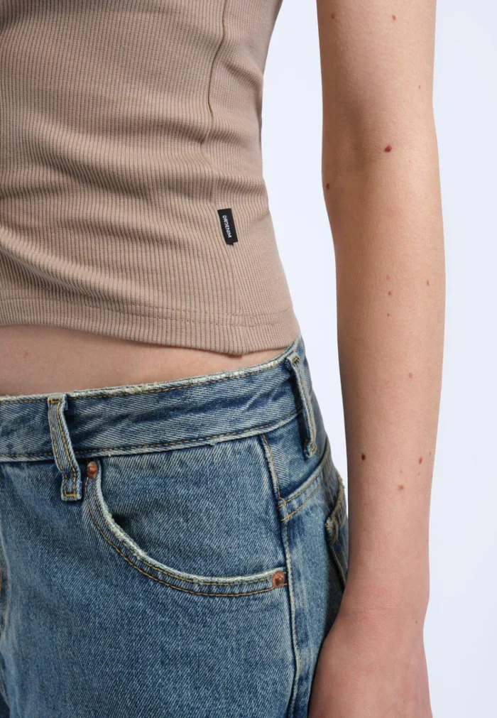 DRDENIM NYLA TOP LIGHT MOREL - Image 3