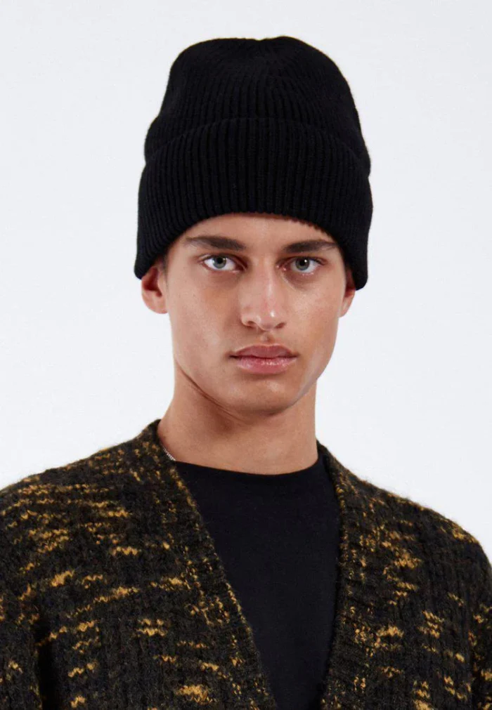 DRDENIM UNISEX MO BEANIE BLACK - Image 4