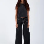 DRDENIM RHUE WOMENS RETRO BLACK JEAN