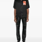 DIESEL S-KAROL-A SHIRT BLACK