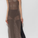 Diesel jennifer-utlt Mesh beach cover-up