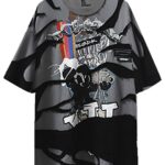 MOD WAVE MOVEMENT CAPSULE T-SHIRT OVERSIZED