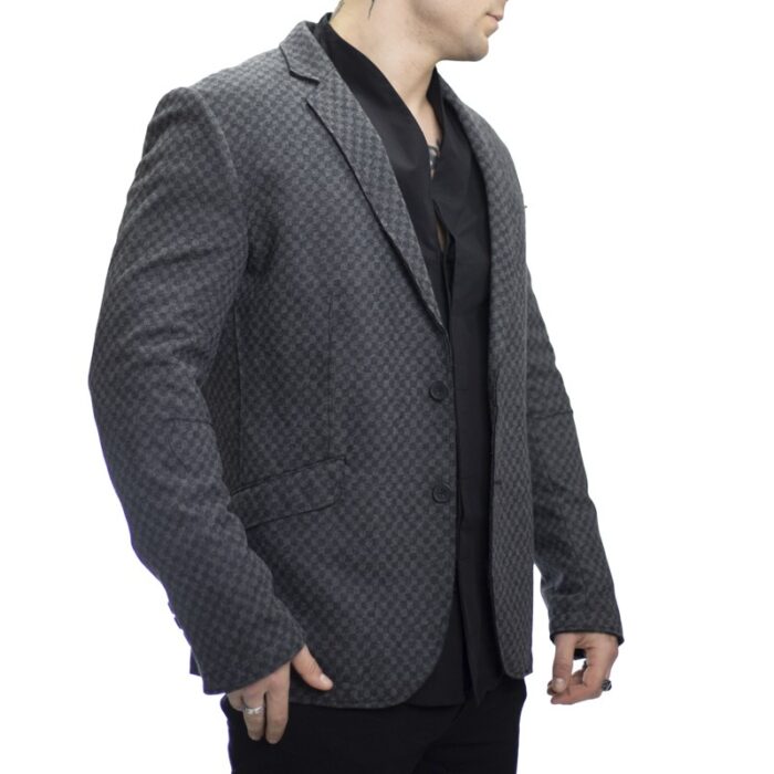 ANTONY MORATO MENS BLAZER GRIGIO MELANGE - Image 2