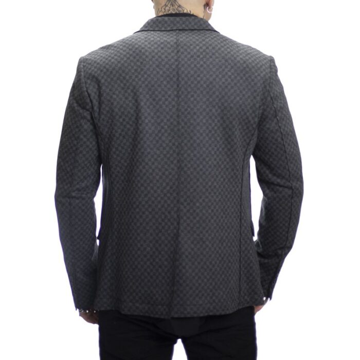 ANTONY MORATO MENS BLAZER GRIGIO MELANGE - Image 3